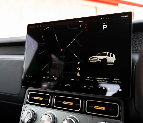 15.4 inch Infotainment System